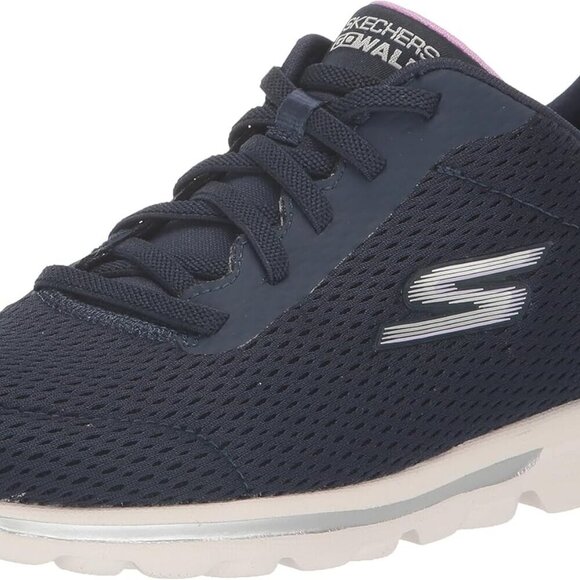 Women's Travel Sneaker Mesh Bungee Slip-On Lightweight Walking Shoes